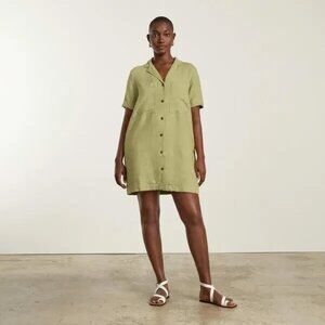 Everlane Linen Workwear Dress